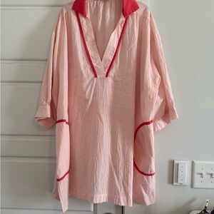 Pink Tunic Dress- Tuckernuk